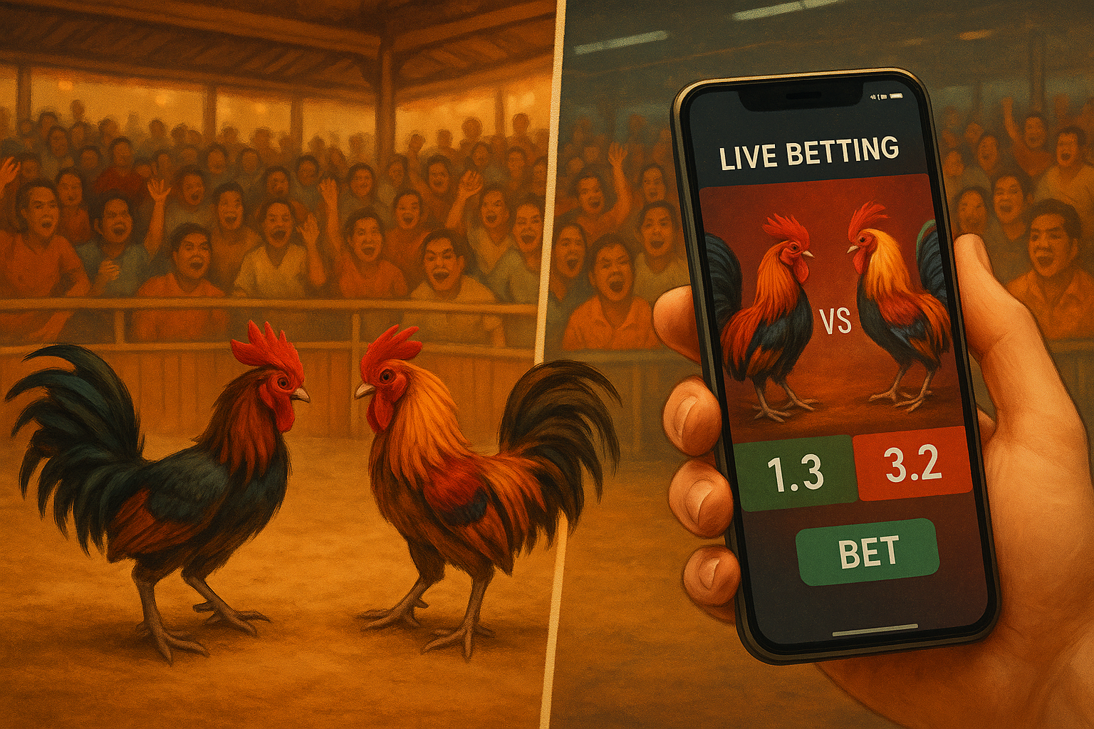 The history of cockfighting & online sabong