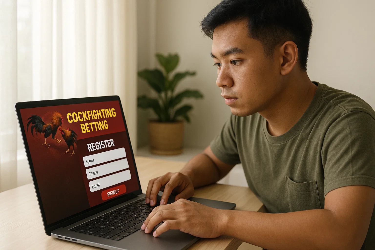 New Player Registration on WPC Online Sabong Platform