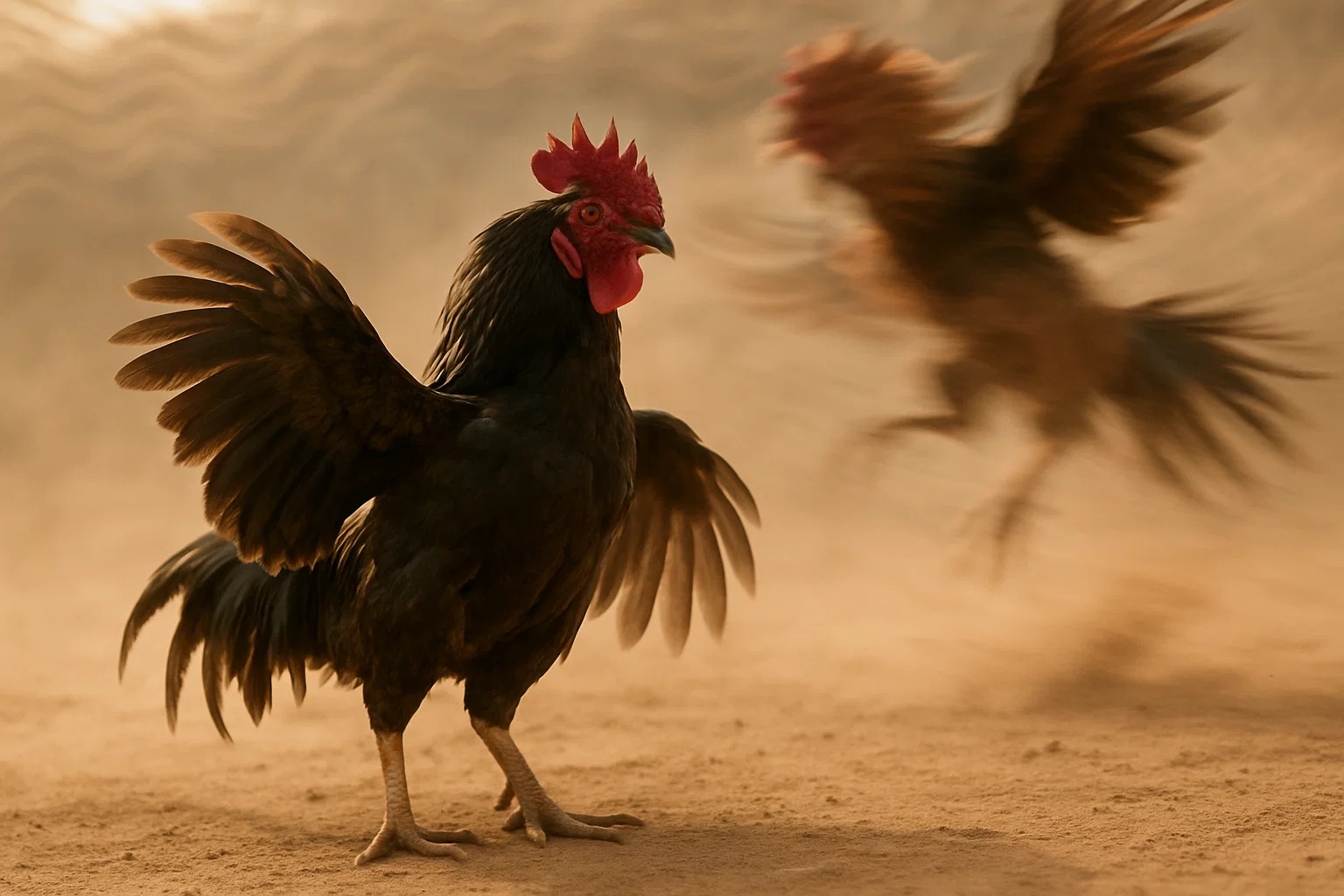 Sabong Manok Breeds – Kampilan Rooster’s Defensive Mastery and Unshakable Stamina
