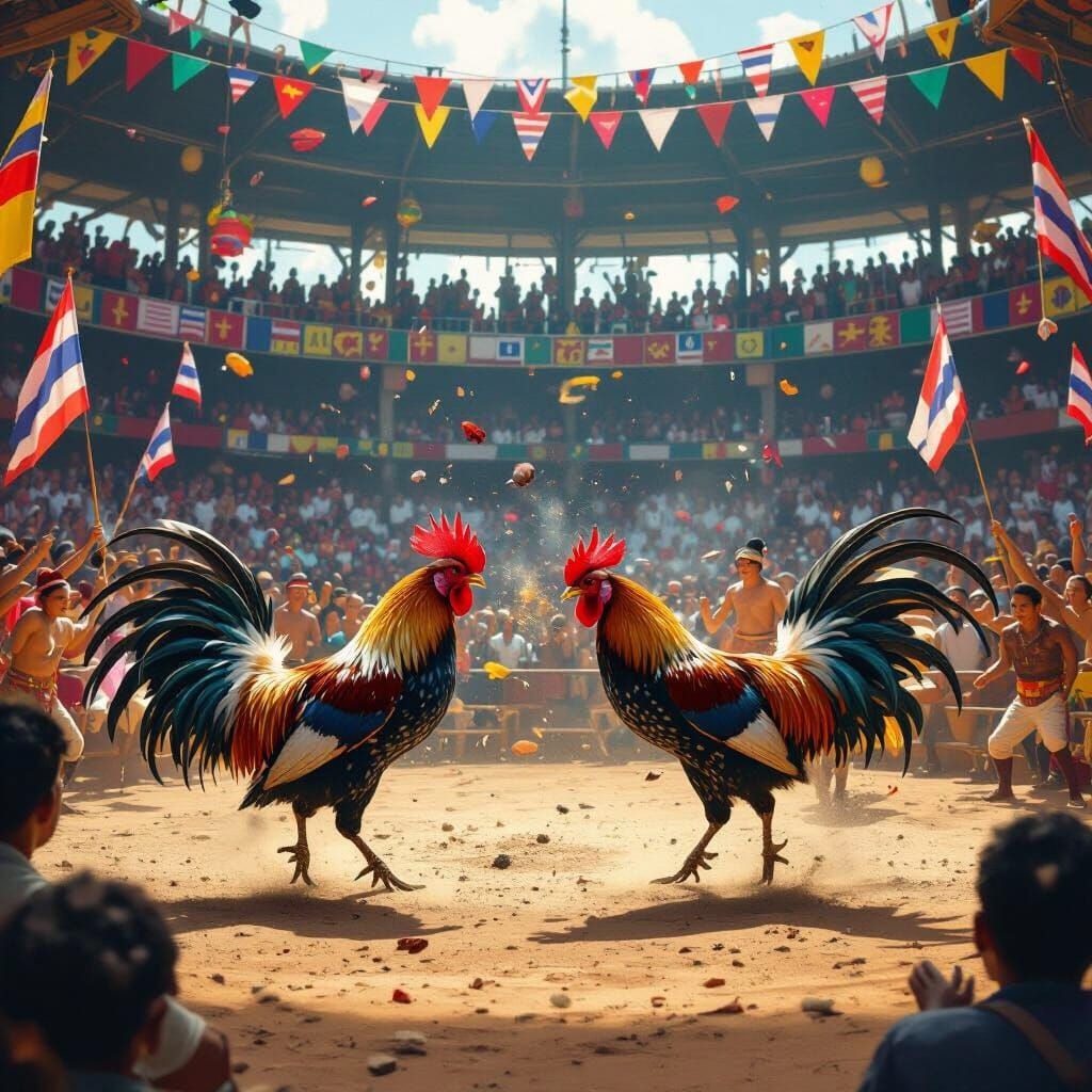 Asian Cockfighting History: Origins and Early Beginnings
